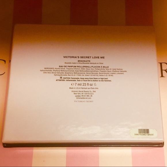 VS Love Me Bracelet Rollerball Kit Gold Tone Cuff + Perfume Set New NWT NIB - Picture 8 of 10